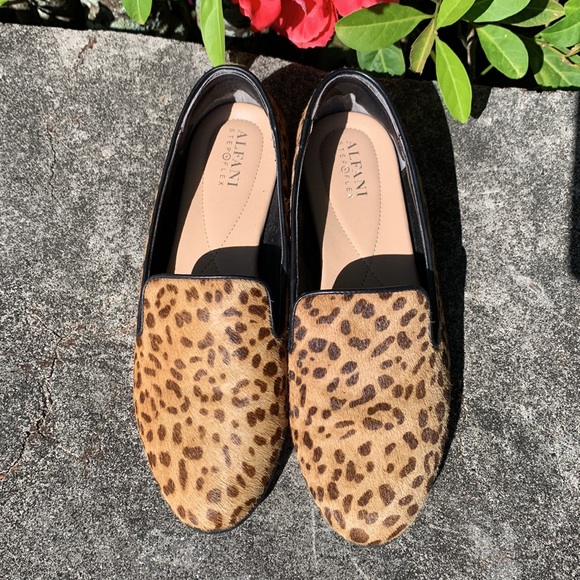 Alfani Oceanaa Leather Leopard Print Loafers 🐆 - Picture 3 of 4